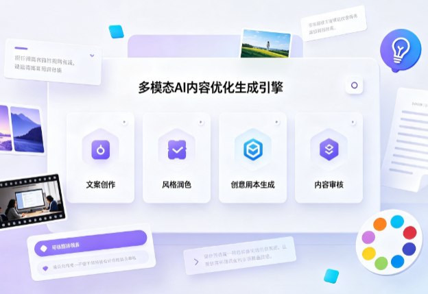 塔城市AI智能内容优化创新 多模态生成技术丰富数字内容创作生态