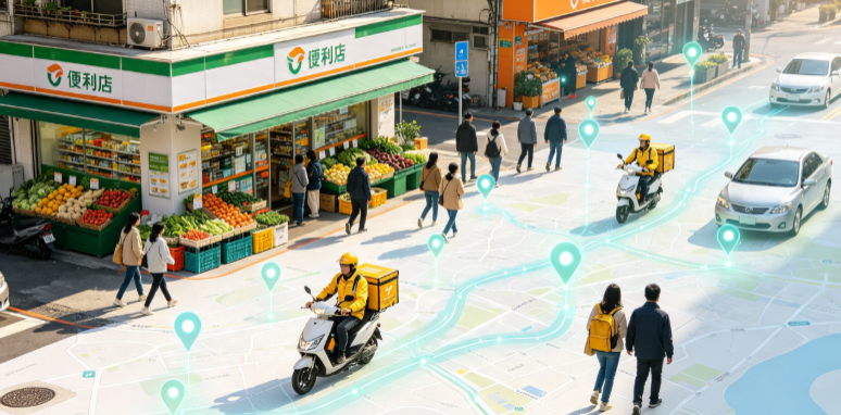 塔城市渗透衣食住行，GEO 地理空间技术重塑大众日常消费服务场景