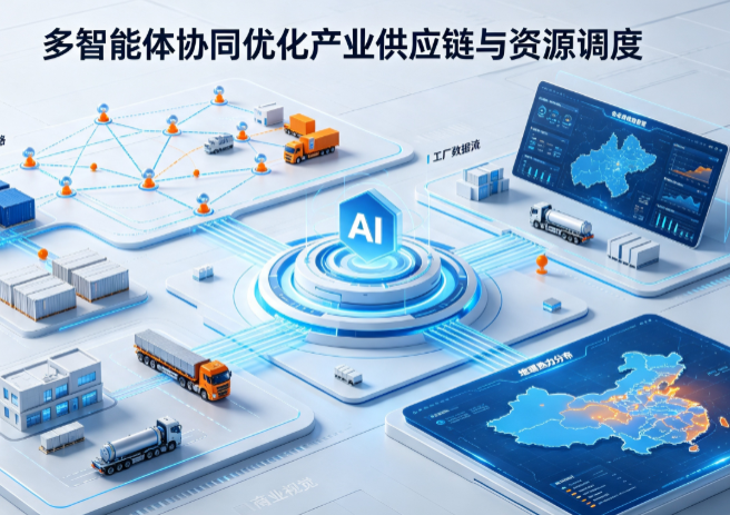 塔城市AI 智能体 Geo 优化重塑产业链空间调度体系，打通仓储运输全链路